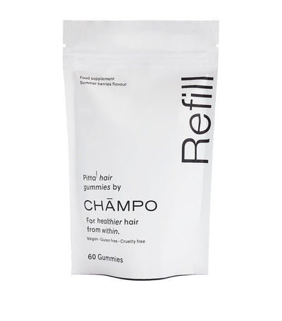 Harrods Champo Pitta Hair Gummies Refill Dietary Supplement (60 Gummies)- Buy online at McGrocer