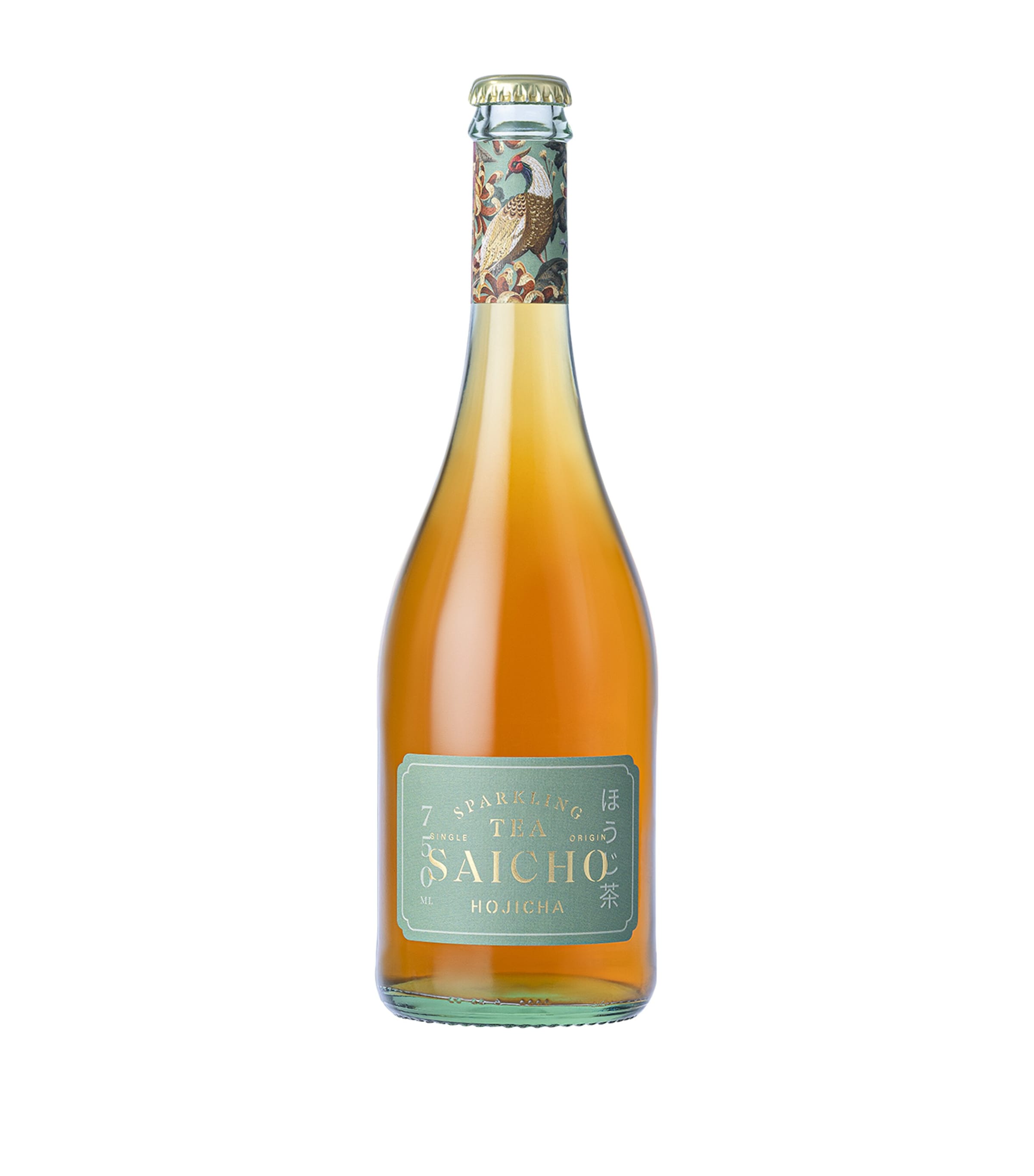 Saicho Hojicha Sparkling Tea 75cl (British brand)