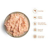 Thrive Complete Tuna Fillet Wet Cat Food 75g (British brand)