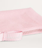 Harrods cotton logo coin purse in pink - British product