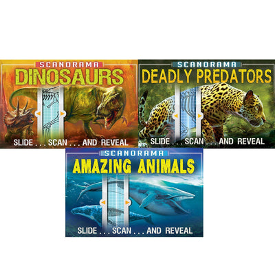 Costco UK Scanorama Book - Dinosaurs, Deadly Predators or Amazing Animals- Buy online at McGrocer