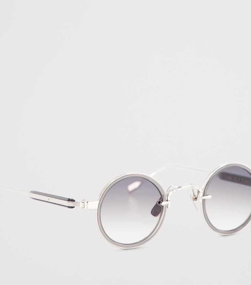 Sato Naos sunglasses in acetate and titanium, British brand
