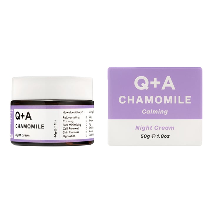 Q+A Chamomile Night Cream 50g GOODS Holland&Barrett   