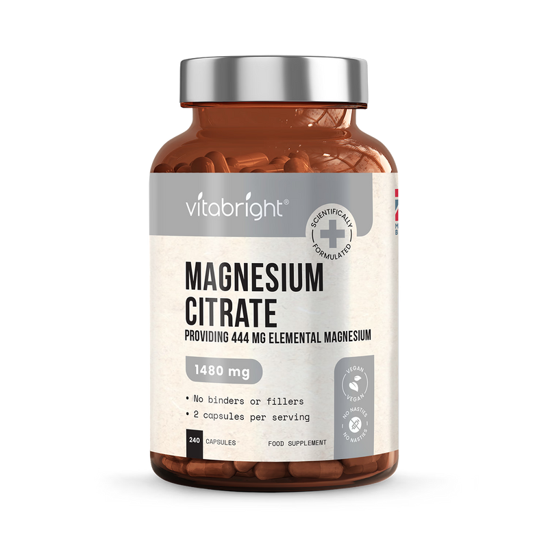 VitaBright Magnesium Citrate 240 capsules UK version