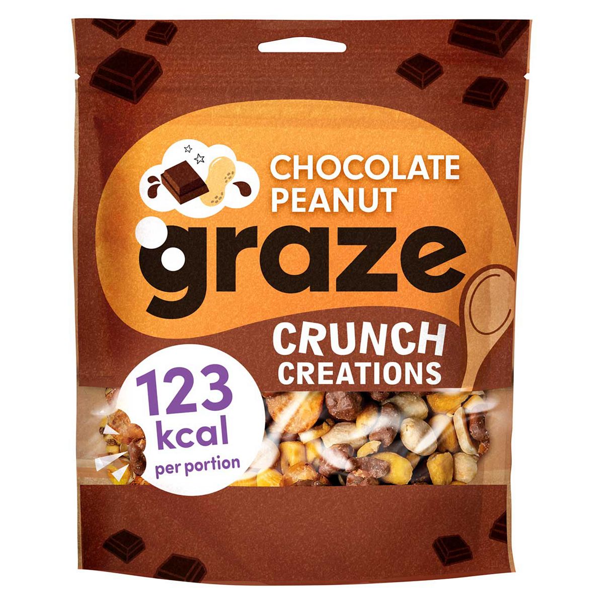 Graze Chocolate Peanut Crunch Creations 100g GOODS Boots   