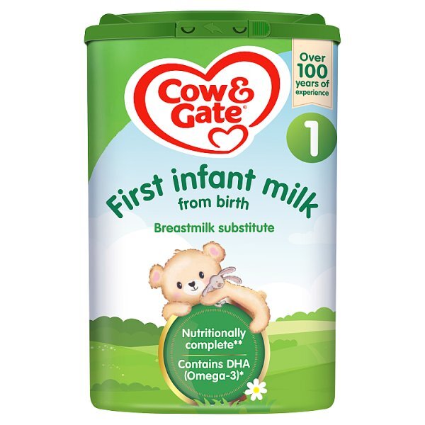 Cow & Gate 1 First Baby Milk Formula Powder from Birth 800g