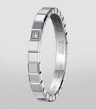 Chopard Ice Cube white gold diamond ring - British product