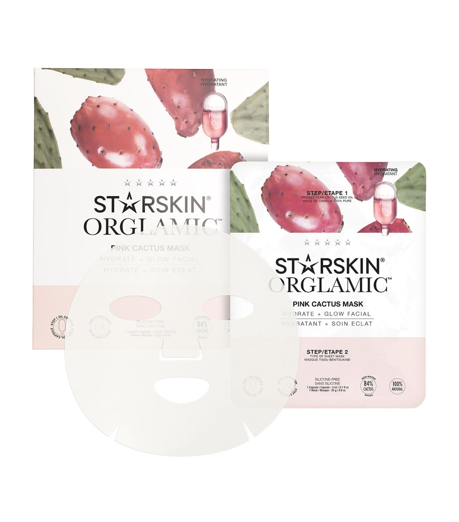 STARSKIN Pink Cactus Sheet Mask 1.2ml (British brand)