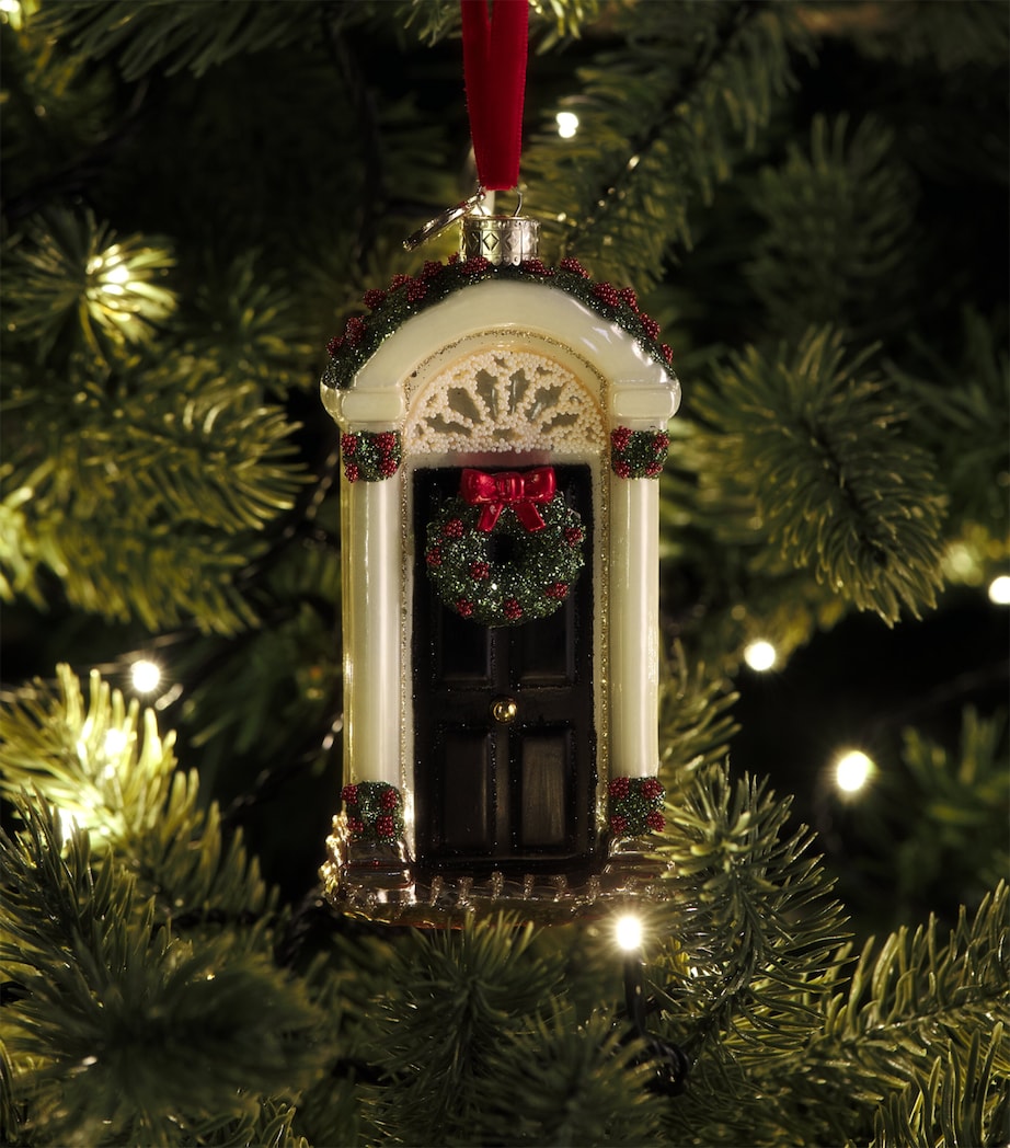 Harrods decorative glitter door ornament - British product