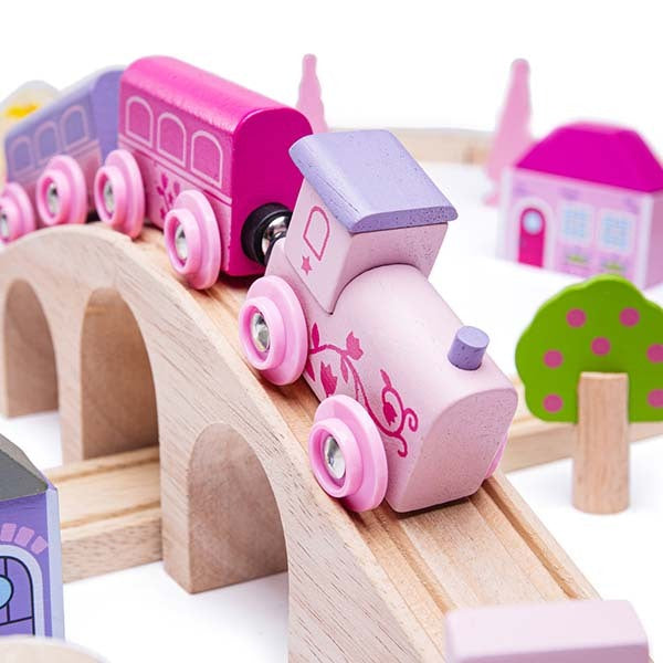 Bigjigs Rail Fairy Town Train Set