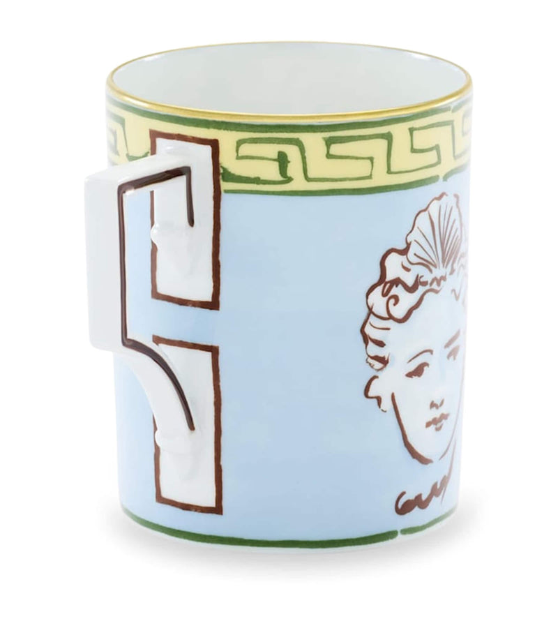 GINORI 1735 porcelain mug Il Viaggio di Nettuno, UK version