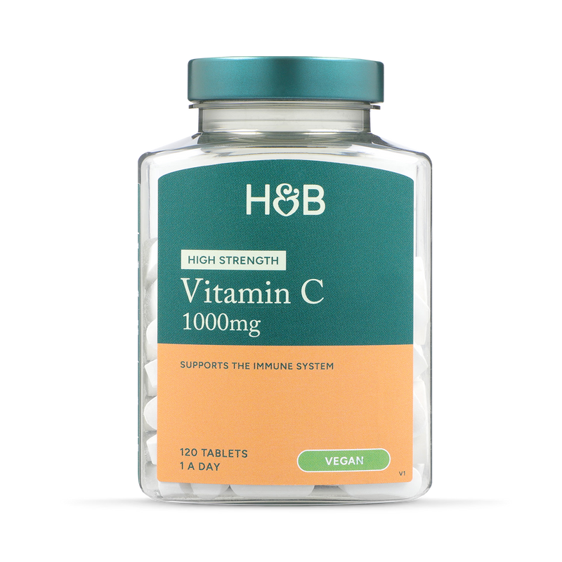Holland & Barrett Vitamin C 1000mg 120 tablets, UK version