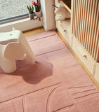The Rug Company Edo Blush Rug 3.05m x 2.44m - British product