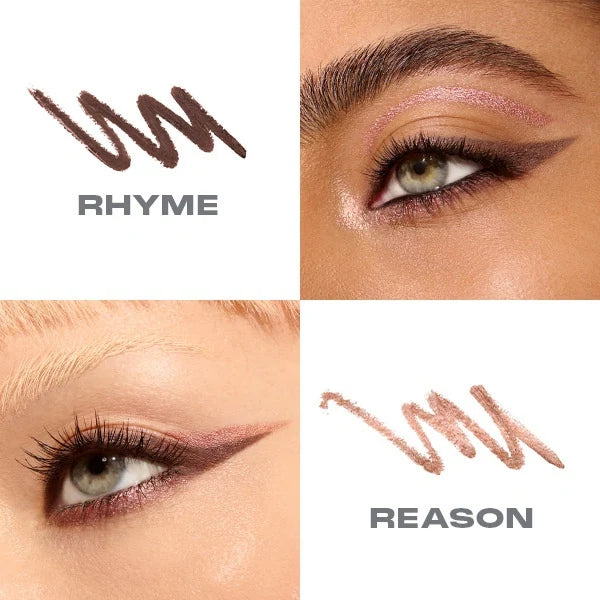 Morphe Bi-Liner dual-ended gel eyeliner Rhyme Or Reason, imported from the UK