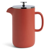 Habitat Ceramic Cafetiere Red 8 Cup GOODS Sainsburys   