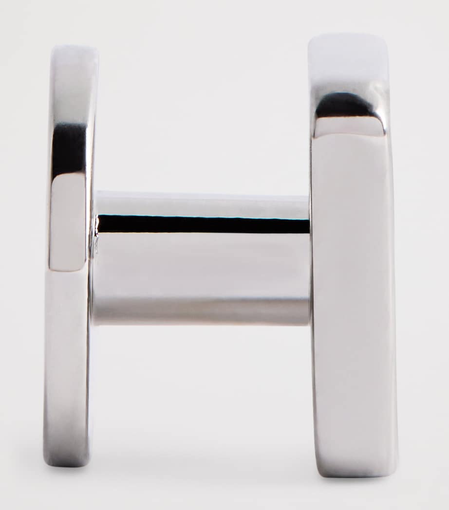 Babette Wasserman Celtic onyx cufflinks set, British brand