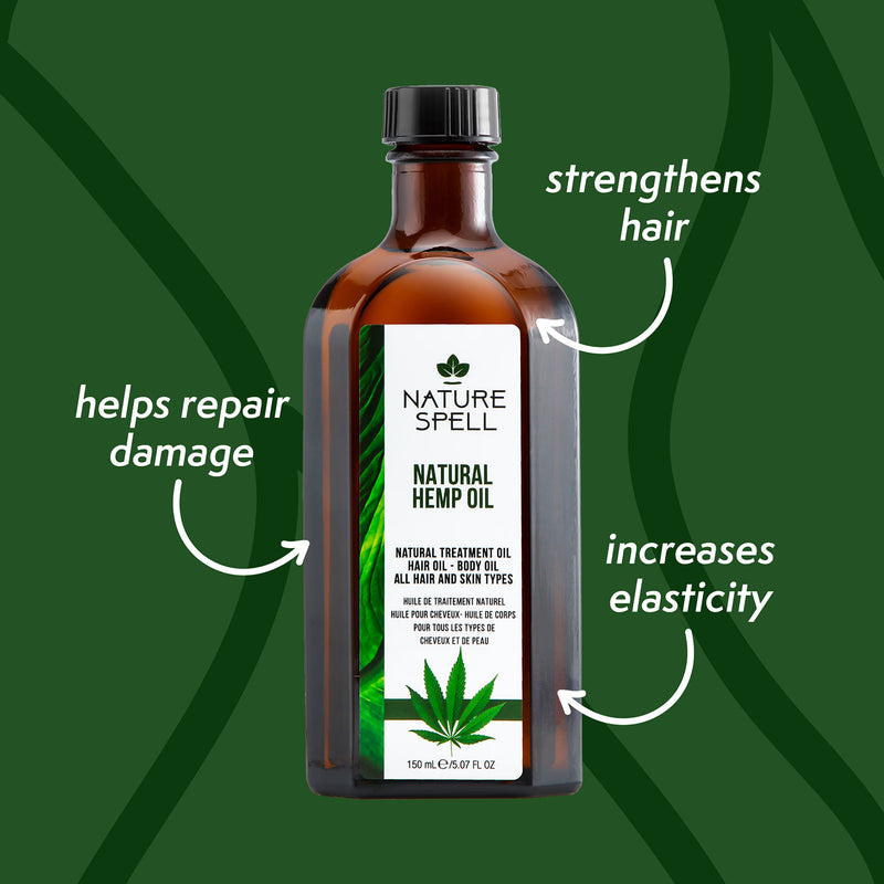 Nature Spell hemp hair oil 150ml - British product