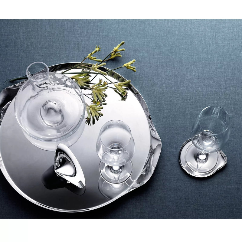 Georg Jensen stainless steel serving tray 39.4 cm (British brand)