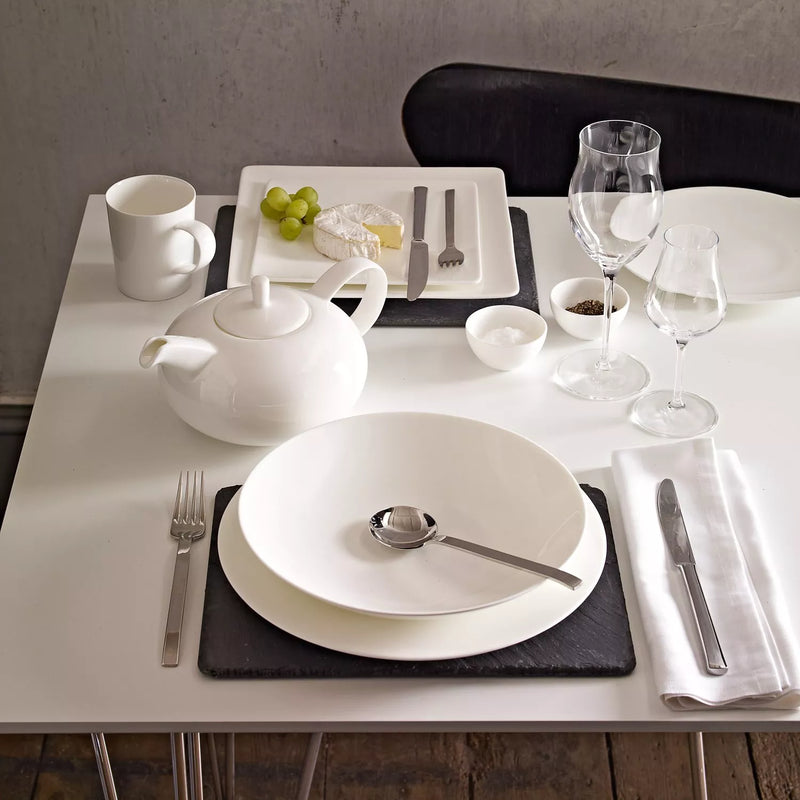 Selbrae House rectangular slate placemats set of 2 black (British brand)