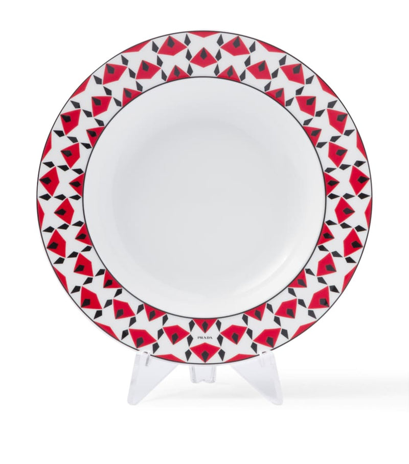 Prada Vienna soup plates set of 2 22cm, imported from the UK