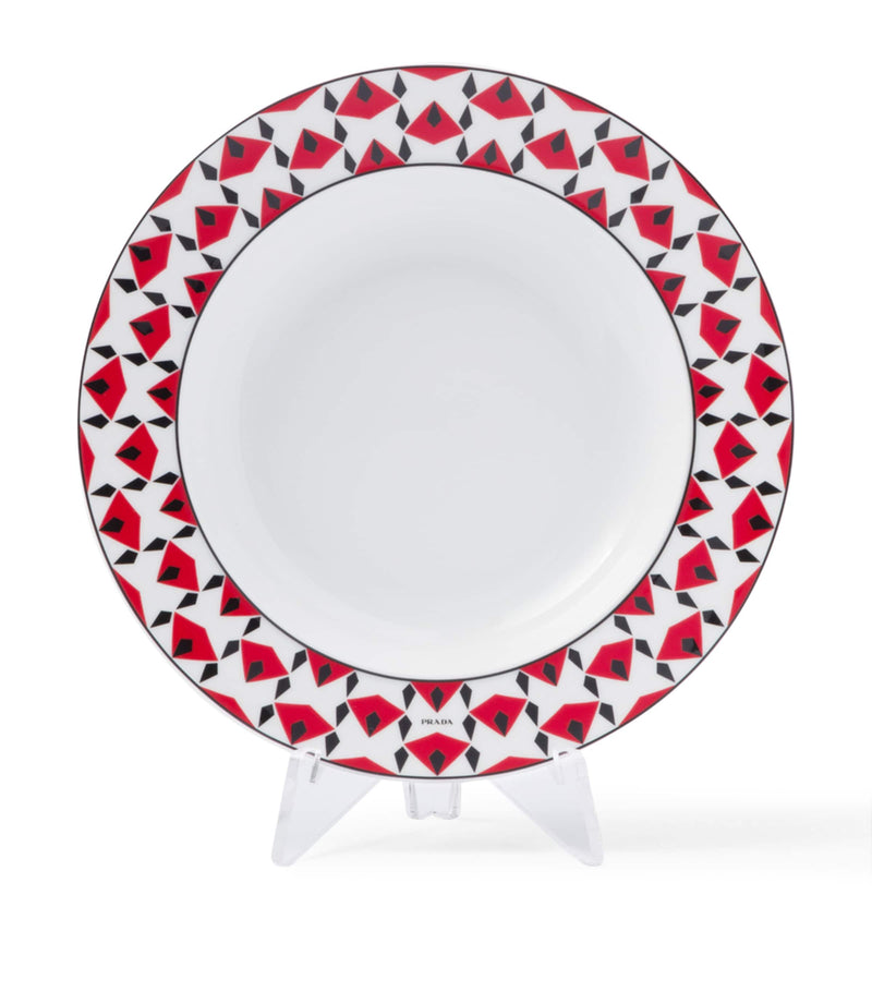 Prada Vienna soup plates set of 2 22cm, imported from the UK