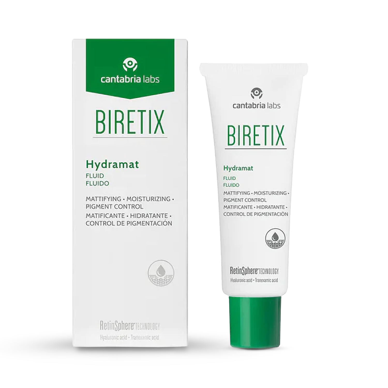 Biretix Hydramat moisturising fluid 50ml - British product