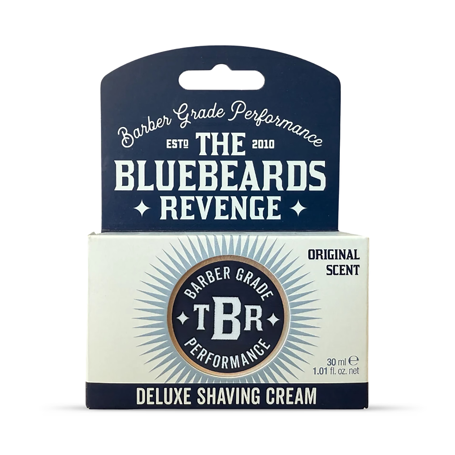 The Bluebeards Revenge deluxe shaving cream 30ml (British brand)