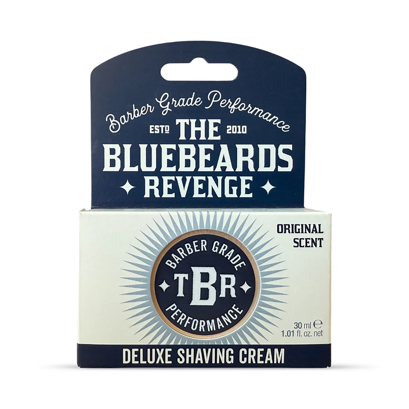 The Bluebeards Revenge deluxe shaving cream 30ml (British brand)