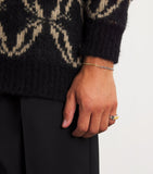 Tom Wood Peaky ring sterling silver yellow gold, UK version
