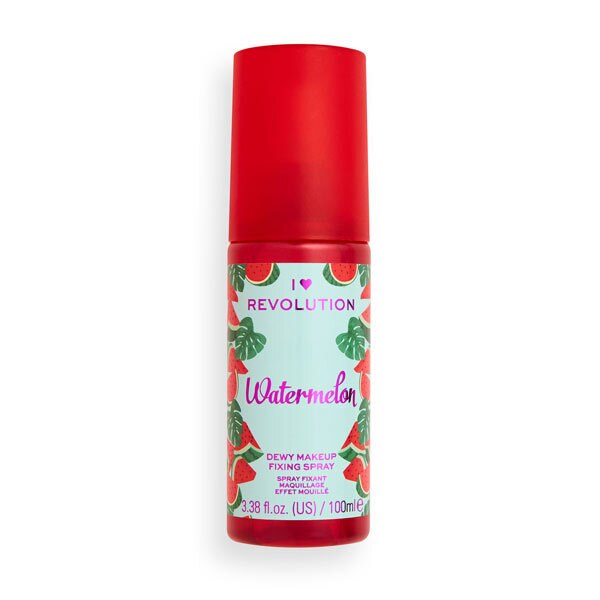 I Heart Revolution Dewy Fixing Spray Watermelon GOODS Superdrug   