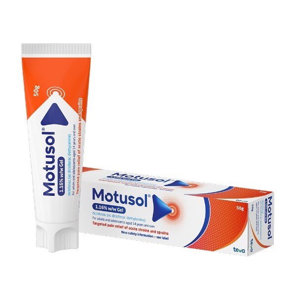 Motusol 1.16% Diclofenac Gel 50g