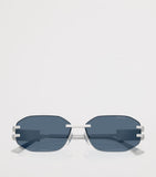 Versace metal rimless sunglasses, UK version