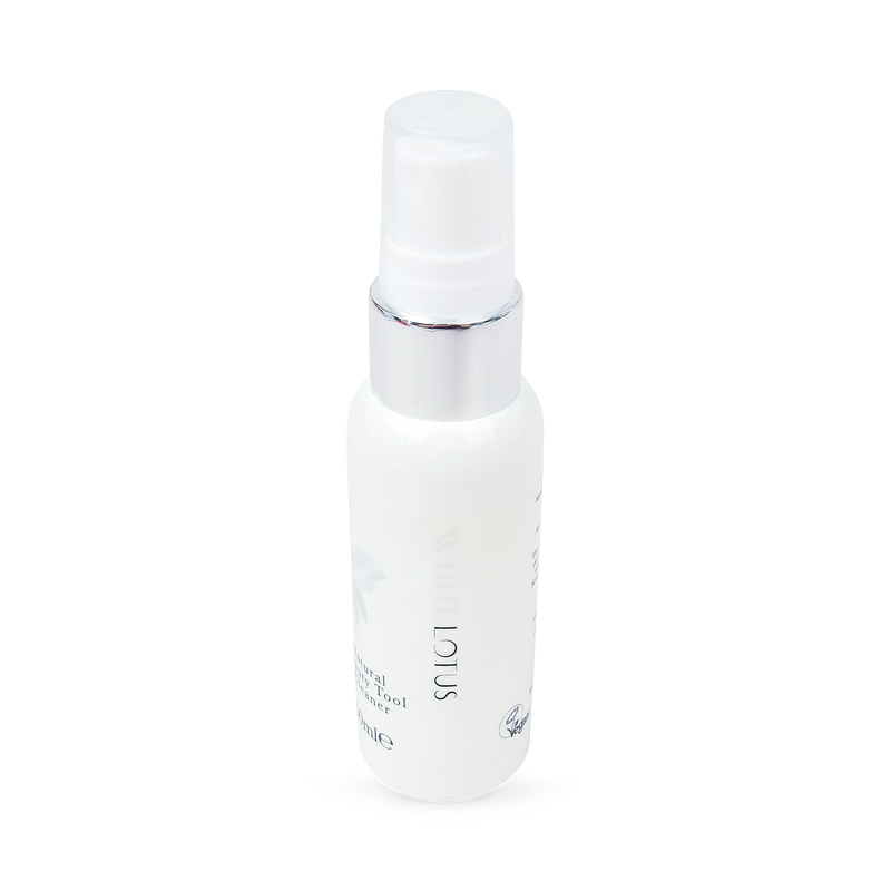 White Lotus Beauty Tool Cleaner 50ml, imported from the UK