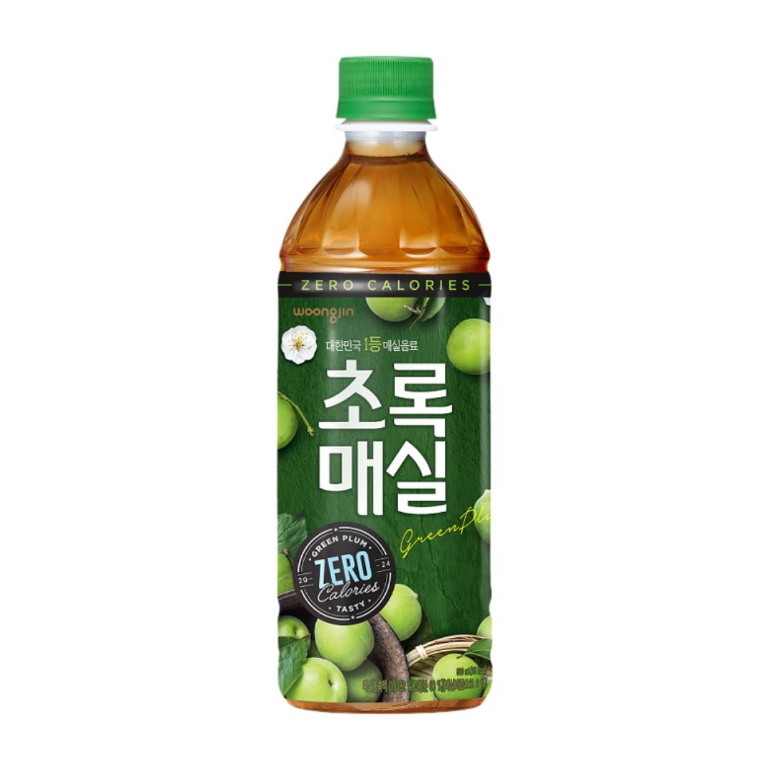 Woongjin green plum zero calorie drink - British product