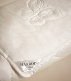 Harrods of London medium-firm silk and wool pillow 50cm x 75cm, UK version