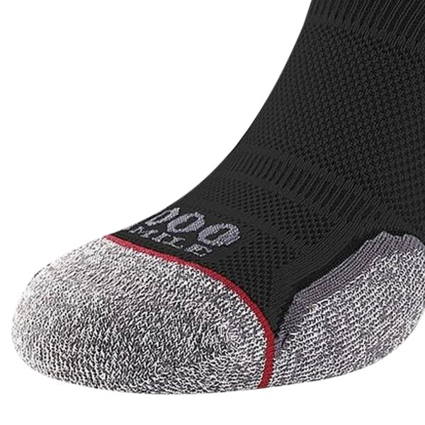 1000 Mile Mens Recycled Running Ankle Socks (Pack of 2) (XL) GOODS Superdrug   