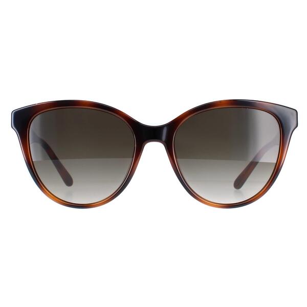 Salvatore Ferragamo cat eye sunglasses brown tortoise grey gradient, imported from the UK