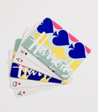 Harrods set of 2 logo playing cards, UK version