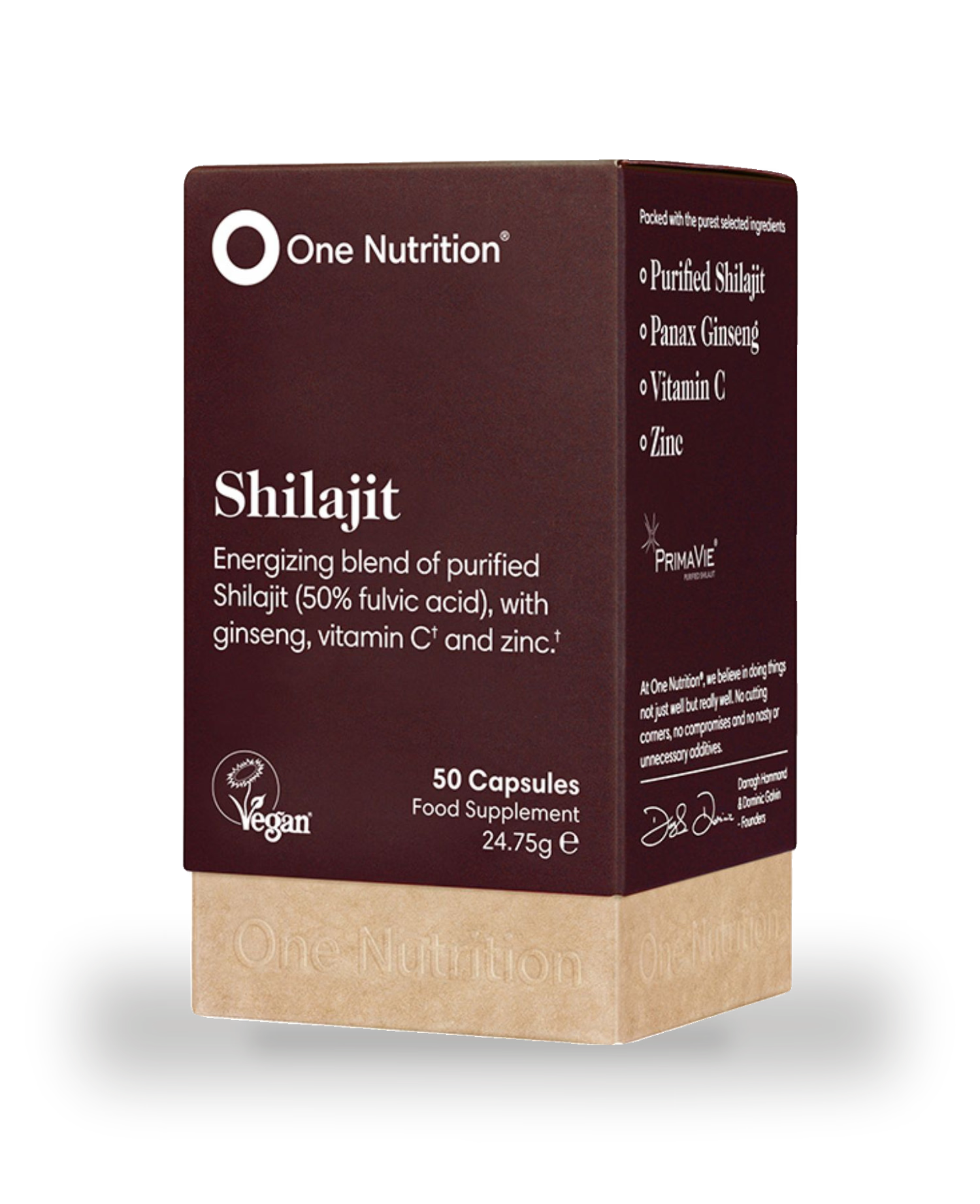 One Nutrition Shilajit capsules 50 capsules - British product
