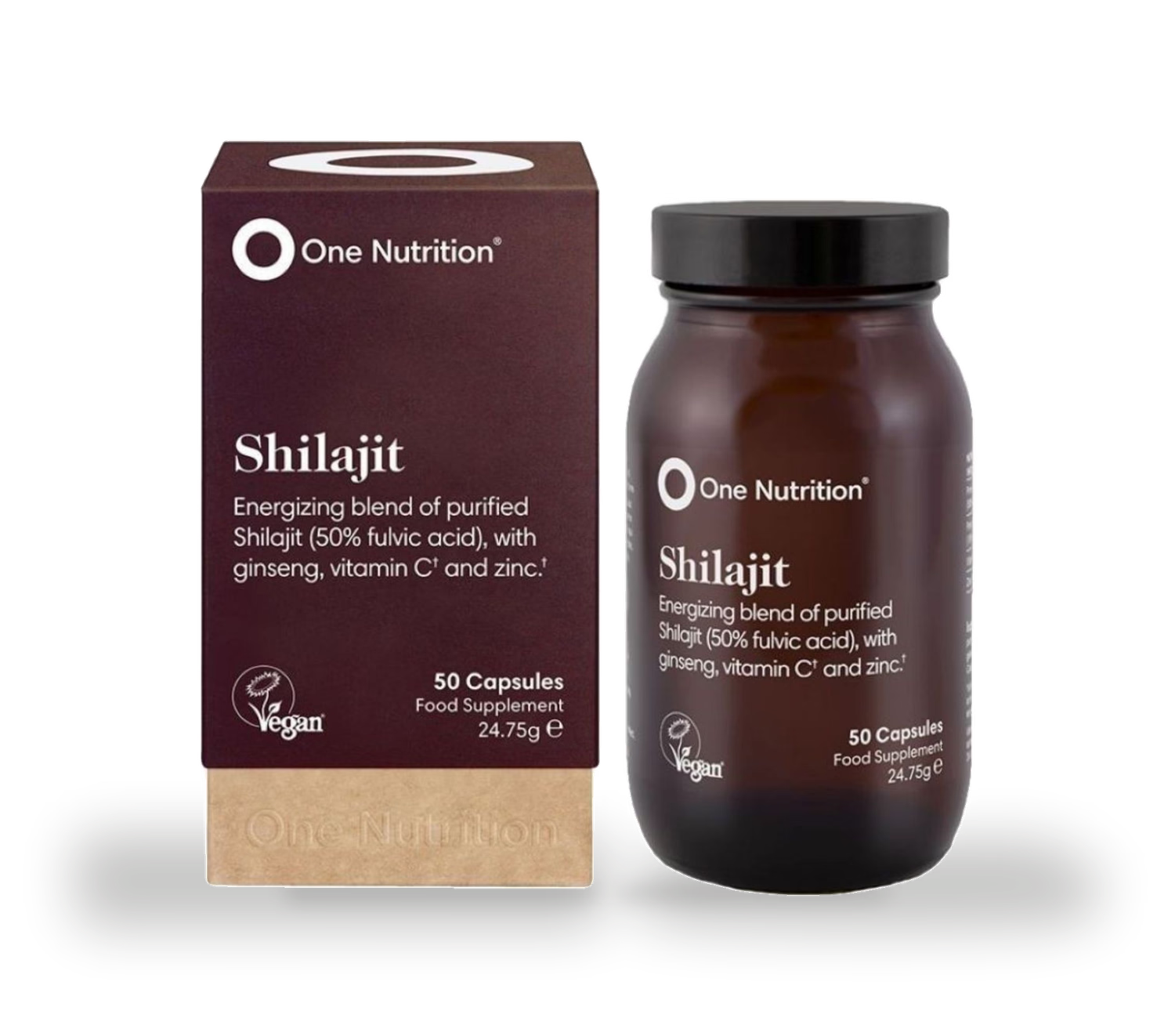 One Nutrition Shilajit capsules 50 capsules - British product