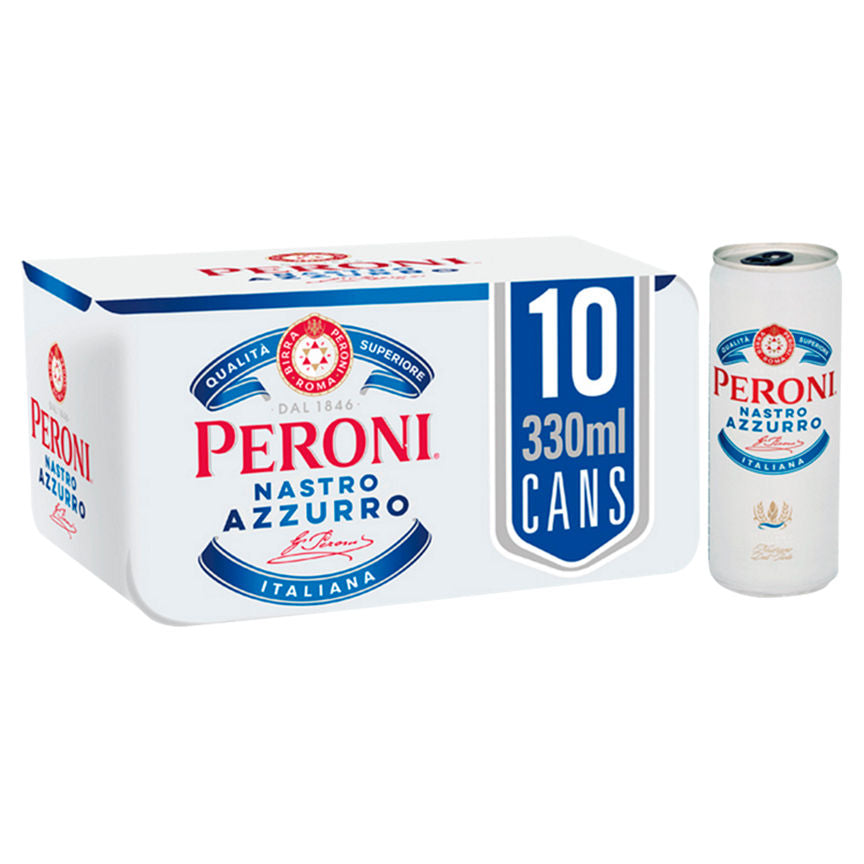 Peroni Nastro Azzurro Lager Beer Can 10