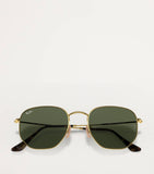 Ray-Ban RB3548N hexagonal metal sunglasses (British brand)