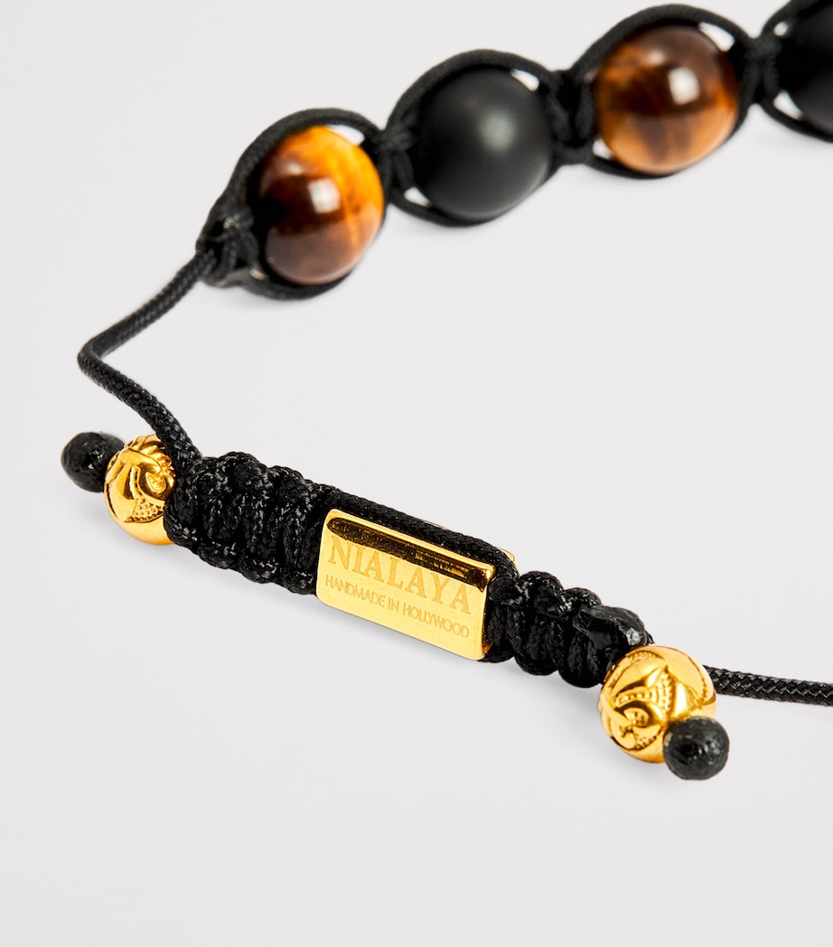Nialaya beaded adjustable bracelet, imported from the UK