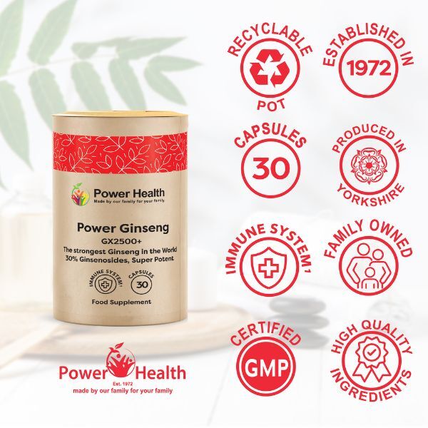 Power Health Power Ginseng GX2500+ Capsules - 30's