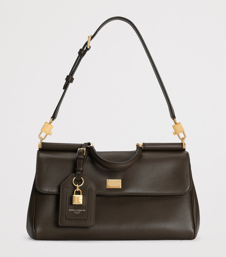 Dolce&Gabbana My Sicily shoulder bag calfskin brass details, imported from the UK