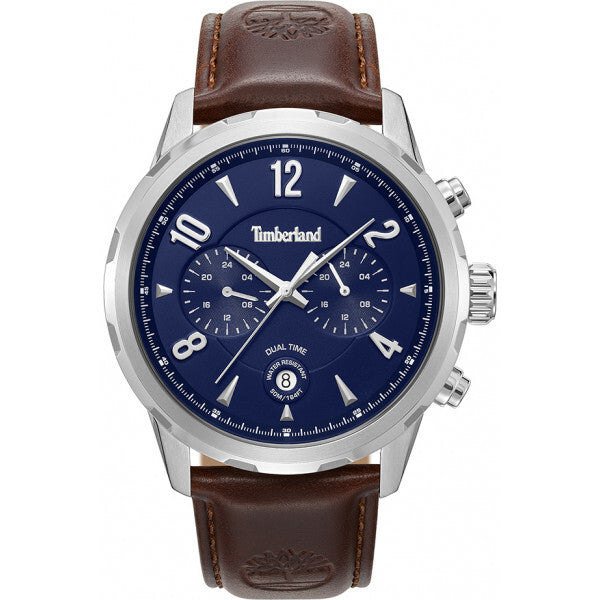 Timberland Newkirk men's watch leather strap alloy case (British brand)