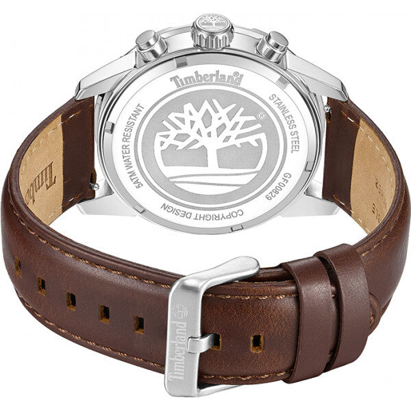 Timberland Newkirk men's watch leather strap alloy case (British brand)