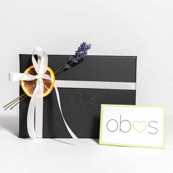 Obvs Skincare gift set moisturisers Mandarin and Lavender 2x100ml, imported from the UK