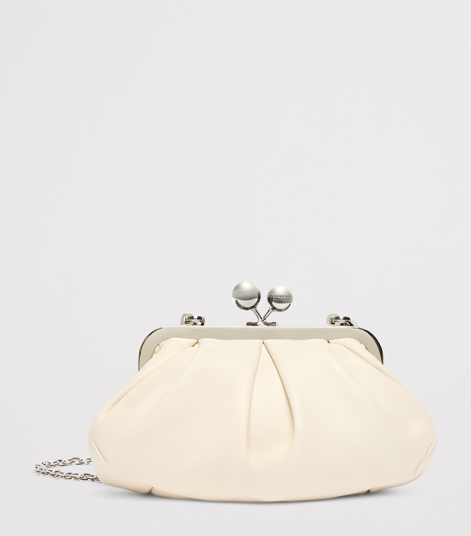 Weekend Max Mara Pasticcino lambskin clutch bag - British product