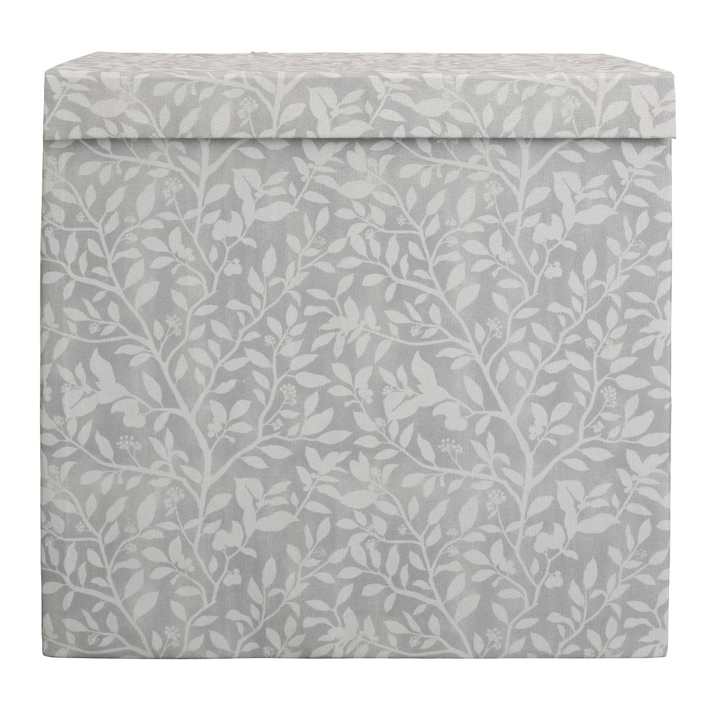 Argos Home floral laundry basket with dividers grey 130L - British product